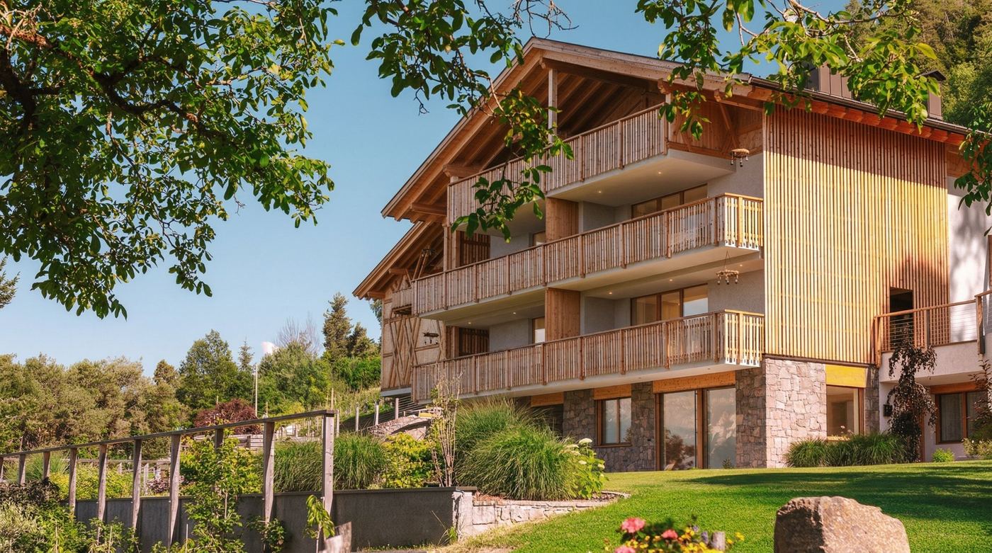 Lodge mit Garten