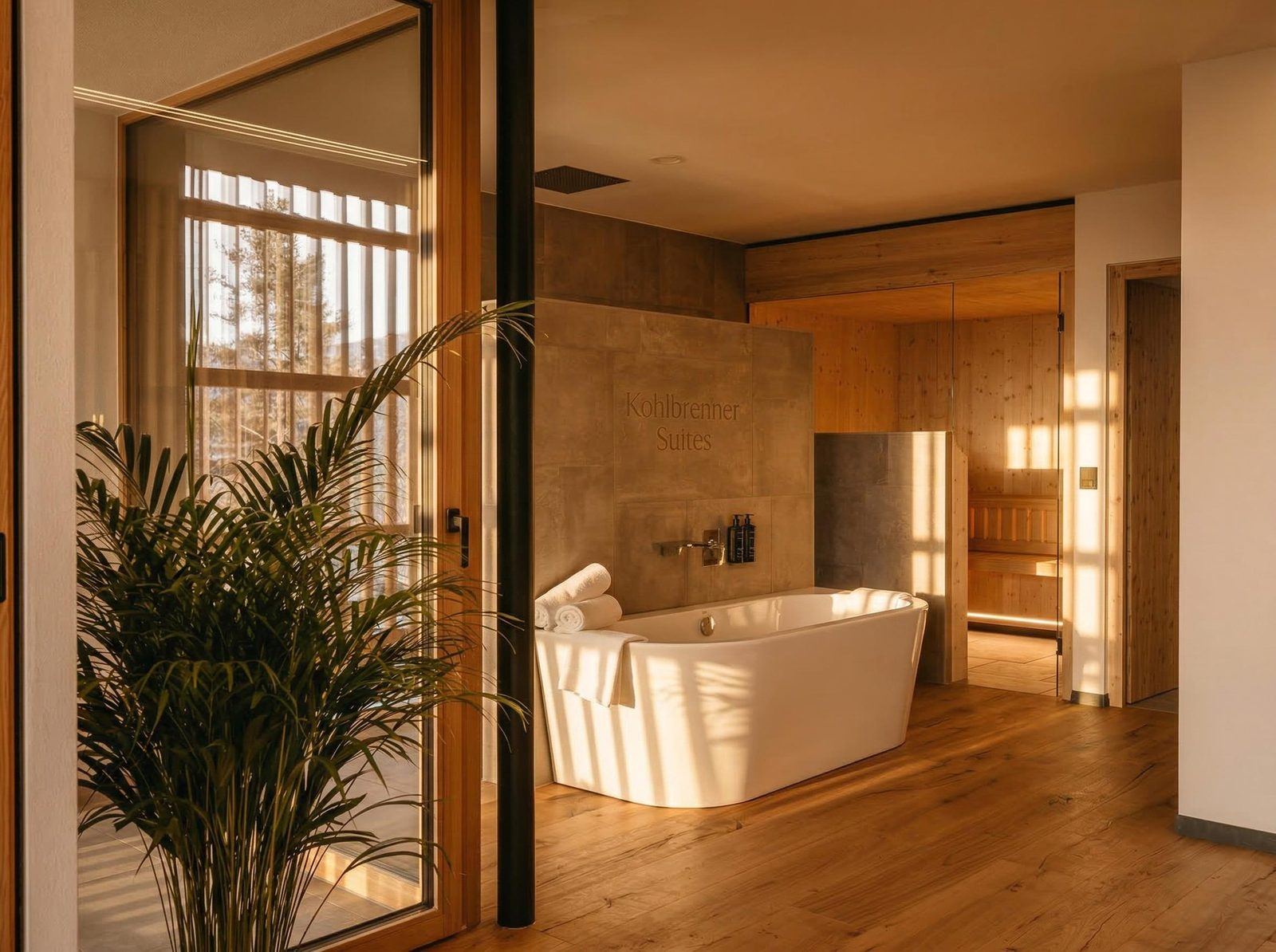 Lodge Melisse, 75 m² Ferienwohnung mit privater Sauna in Mölten bei Meran, Südtirol – Eindruck 5